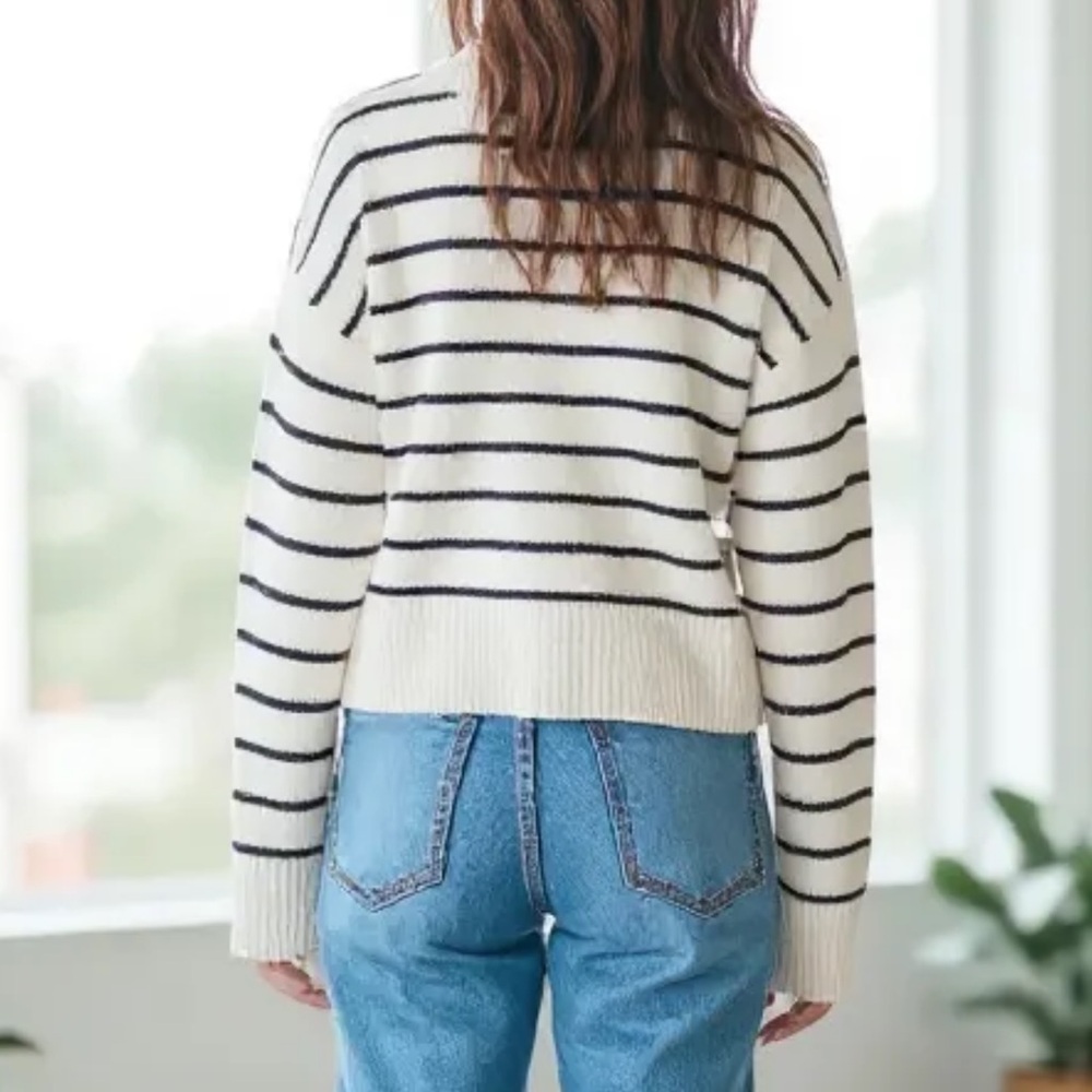 Striped Sweater - Picture 2 of 4